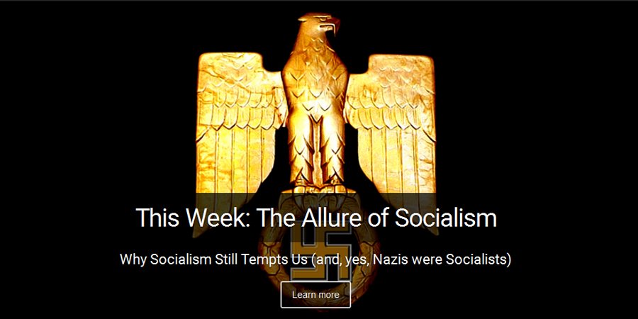 This week on I Spy Radio: The allure of socialism and yes the Nazis were socialists