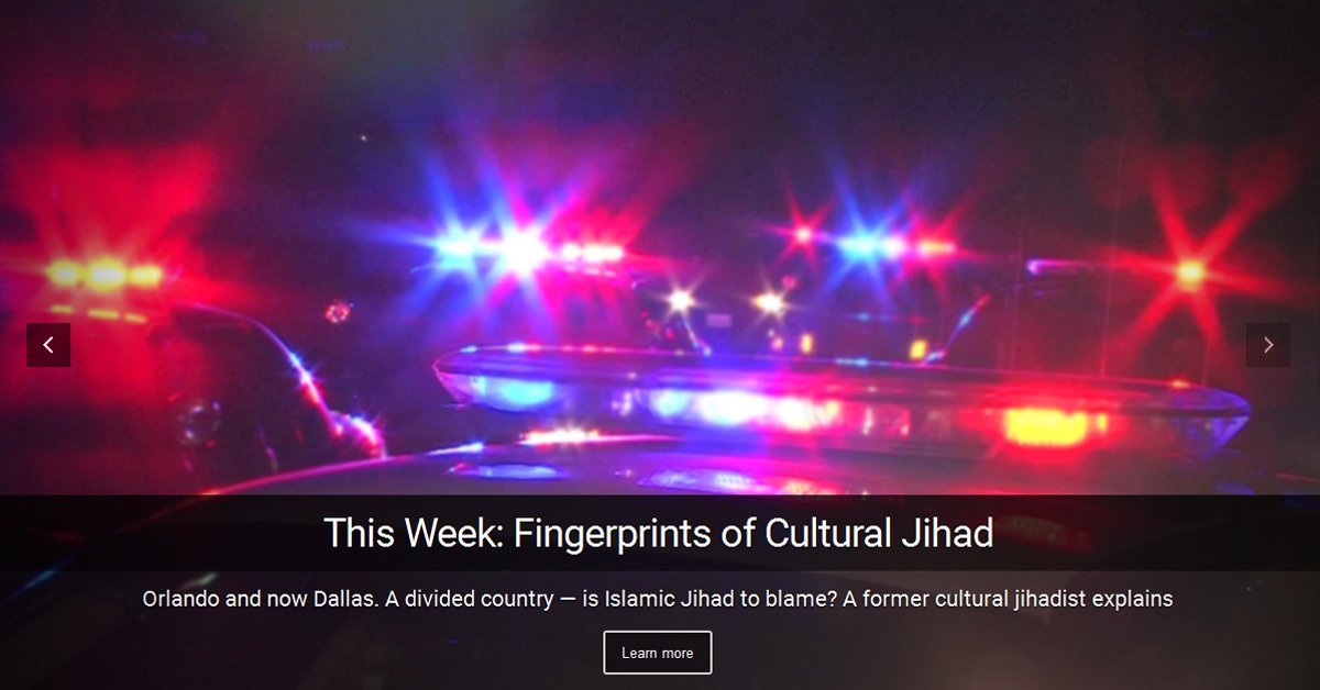 cultural jihad in America and its fingerprints in events like the Dallas shooting