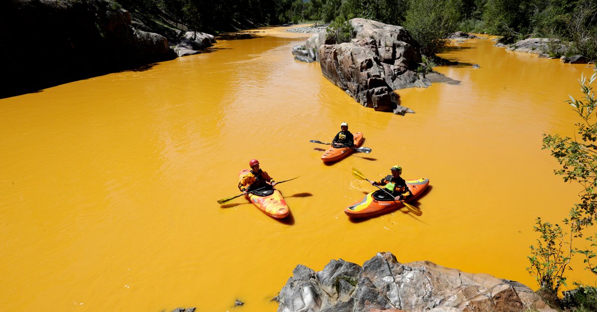 That time the EPA destroyed a river in Colorado because, you know, mining is bad