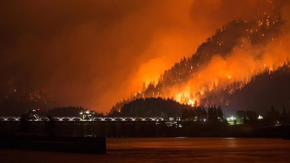 Oregon forest fires