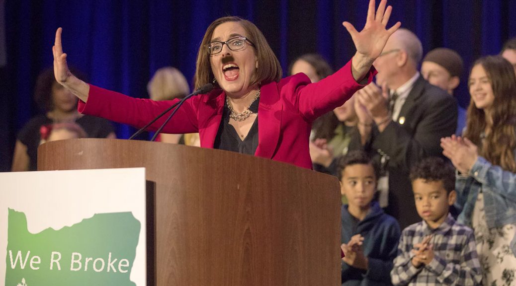 Governor Kate Brown and Oregon's Economy: where math meets imaginary