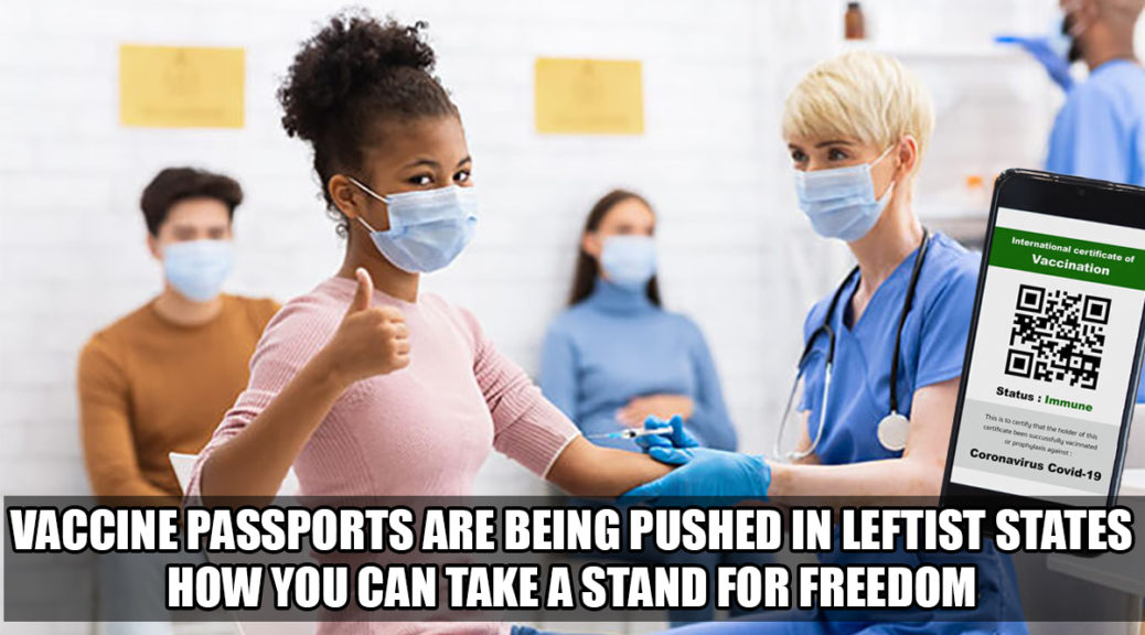 Push back against covid vaccine passports. Stand for health freedom