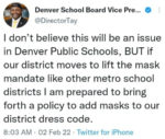Denver School Board Vice President Weird Fetish with Masks
