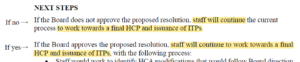 ODF chair's resolution regarding the Oregon habitat conservation plan 