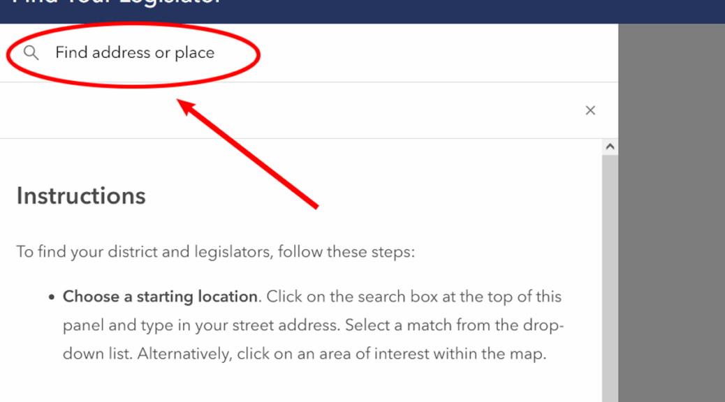 Find your legislators in Oregon
